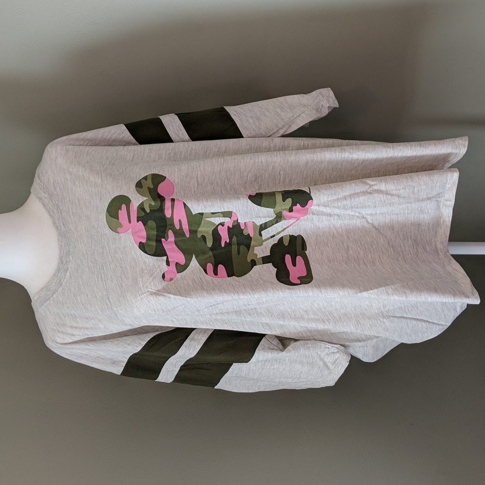 Disney camouflage t shirt